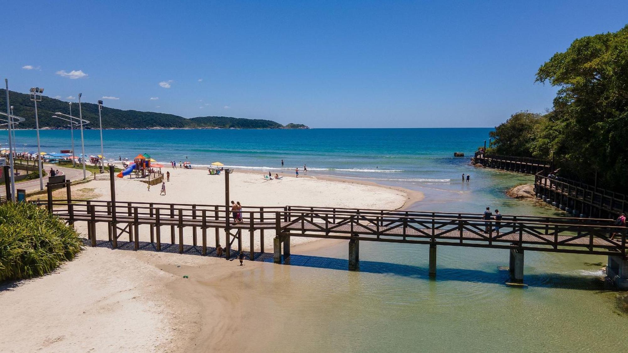 Apartamento Praia Mariscal Canto Grande Bombinhas - Canela Flats 03 Экстерьер фото